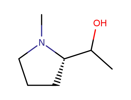 Molecular Structure of 228857-49-6 (2-Pyrrolidinemethanol,alpha,1-dimethyl-,(2S)-(9CI))