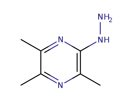 Pyrazine, hydrazinotrimethyl- (8CI)