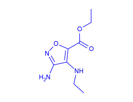 5-이속사졸카르복실산,3-아미노-4-(에틸아미노)-,에틸에스테르(9CI)