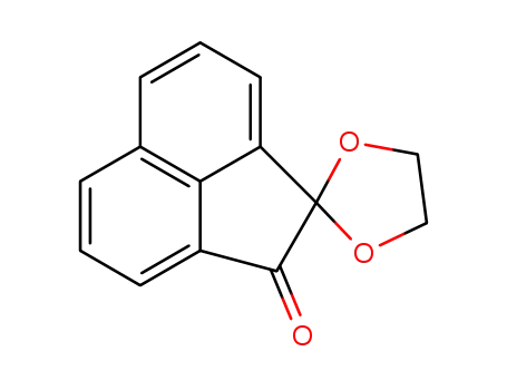 Molecular Structure of 30339-97-0 (Spiro[acenaphthylene-1(2H),2'-[1,3]dioxolan]-2-one)