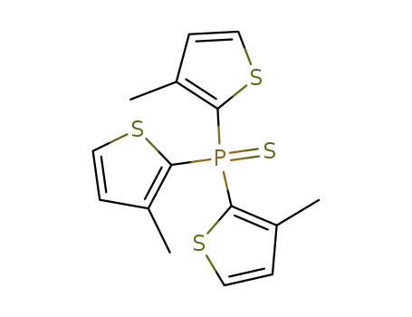 트리스 (3- 메틸 -2- 티에 닐) 포스 핀 설파이드