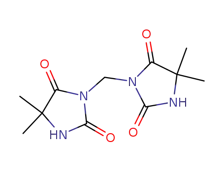 3-[(4,4-dimethyl-2,5-dioxo-imidazolidin-1-yl)methyl]-5,5-dimethyl-imid azolidine-2,4-dione