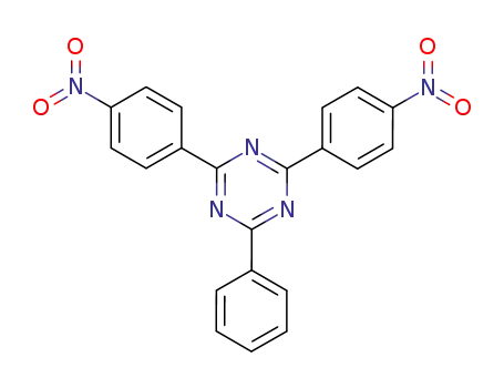 Molecular Structure of 30363-02-1 (2,4-bis(4-nitrophenyl)-6-phenyl-1,3,5-triazine)