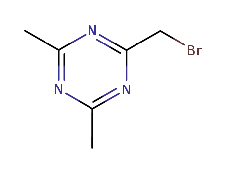 Molecular Structure of 30361-98-9 (2-(bromomethyl)-4,6-dimethyl-1,3,5-triazine)