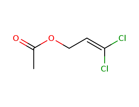 Molecular Structure of 3039-54-1 (γ,γ-Dichloroallyl acetate)