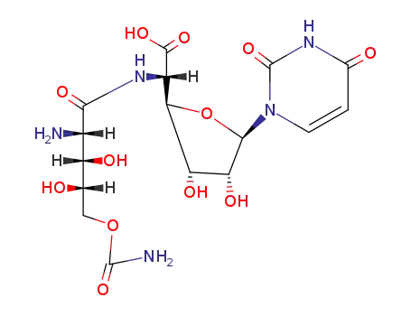 Molecular Structure of 22976-90-5 (Polyoxin L)