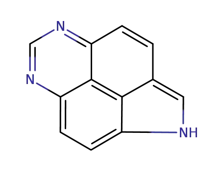 Molecular Structure of 1223157-01-4 (1H-1,5,7-triazacyclopenta[c,d]phenalene)