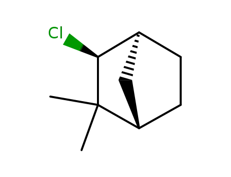 Molecular Structure of 22768-97-4 (exo-3-Chloro-2,2-dimethylnorbornane)