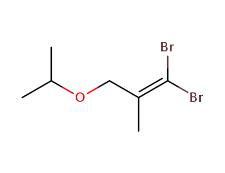 1,1-Dibromo-3-isopropoxy-2-methyl-propene