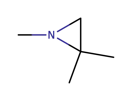 Molecular Structure of 23132-47-0 (1,2,2-trimethylaziridine)