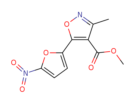 4-ISOXAZOLECARBOXYLIC ACID 3-METHYL-5-(5-NITRO-2-FURYL)-,METHYL ESTER