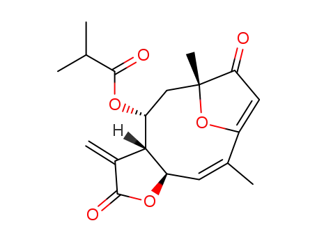 2-Methylpropionic acid [(3aR,4R,6R,11aR)-2,3,3a,4,5,6,7,11a-octahydro-6,10-dimethyl-3-methylene-2,7-dioxo-6,9-epoxycyclodeca[b]furan-4-yl] ester