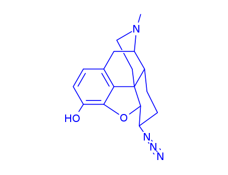 Morphinan-3-ol,6-azido-4,5-epoxy-17-methyl-, (5a,6b)-