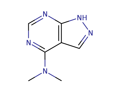 1H-Pyrazolo[3,4-d]pyrimidin-4-amine,N,N-dimethyl- cas  23002-57-5