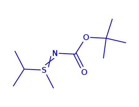 Molecular Structure of 227766-18-9 (Sulfilimine, N-[(1,1-dimethylethoxy)carbonyl]-S-methyl-S-(1-methylethyl)- (9CI))
