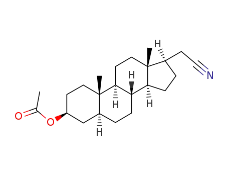 3β-Acetoxy-5α-pregnan-21-nitril