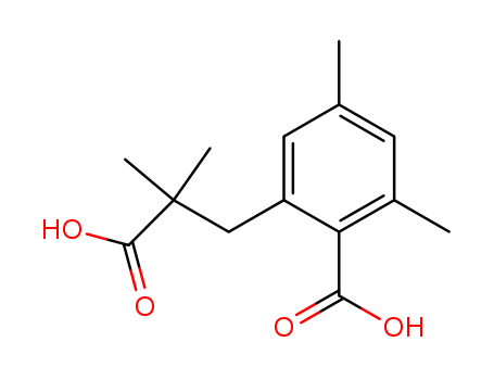 2-(2-CARBOXY-2-METHYLPROPYL)-4,6-DIMETHYLBENZOIC ACID