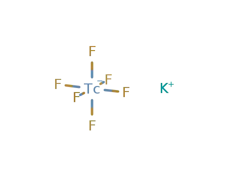 K<sup>(1+)</sup>*{TcF<sub>6</sub>}<sup>(1-)</sup>=K{TcF<sub>6</sub>}