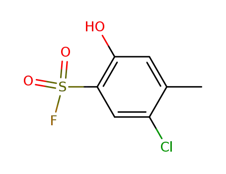 5-클로로-2-하이드록시-4-메틸벤젠설포닐 플루오라이드