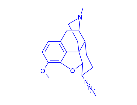 Morphinan,6-azido-4,5-epoxy-3-methoxy-17-methyl-, (5a,6b)- (9CI)