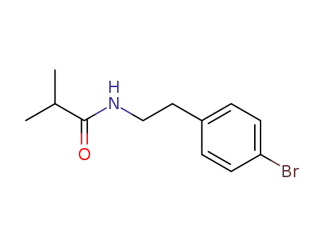 Molecular Structure of 304664-15-1 (N-[2-(4-bromophenyl)ethyl]-2-methylpropanamide)