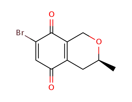 (S)-(+)-7-bromo-3-methyl-3,4-dihydro-1H-2-benzopyran-5,8-dione