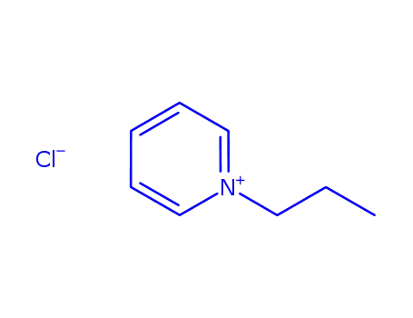 Molecular Structure of 23271-47-8 (Pyridinium, 1-propyl-,chloride (1:1))
