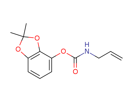 (2,2-dimethyl-1,3-benzodioxol-4-yl) N-prop-2-enylcarbamate