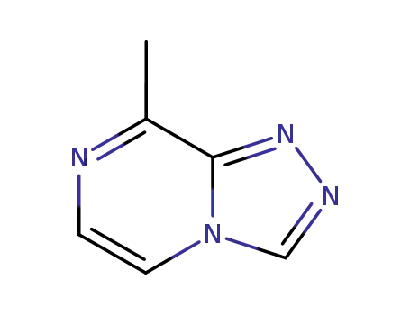 Molecular Structure of 23126-45-6 (8-Methyl-1,2,4-triazolo[4,3-a]pyrazine)