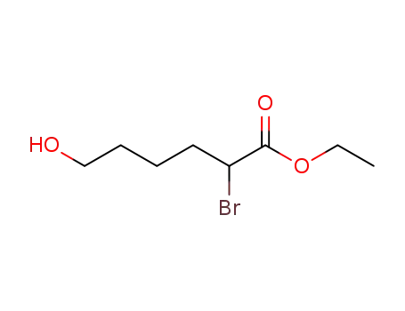 Molecular Structure of 294212-81-0 (ethyl 2-bromo-6-hydroxyhexanoate)