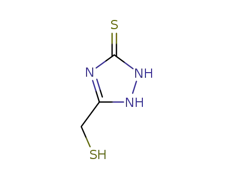 Molecular Structure of 23969-17-7 (3-Mercaptomethyl-4,5-dihydro-1H-1,2,4-triazole-5-thione)