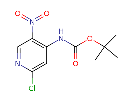 (6-Chloro-3-nitro-pyridin-4-yl)-carbamic acid tert-butyl ester