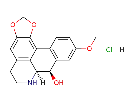 (7a<i>S</i>)-10-methoxy-(7a<i>r</i>)-6,7,7a,8-tetrahydro-5<i>H</i>-benzo[<i>g</i>][1,3]dioxolo[4',5':4,5]benzo[1,2,3-<i>de</i>]quinolin-8<i>t</i>-ol; hydrochloride