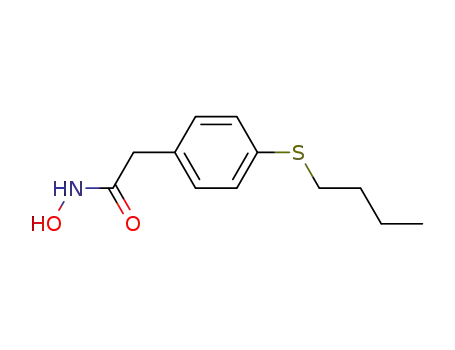 2-[4-(부틸티오)페닐]아세토히드록삼산
