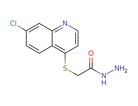 2-[7-Chloroquinolin-4-yl)thio]acetohydrazide, 97+%