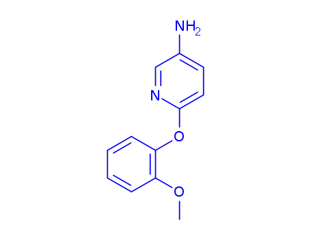 6-(2-Methoxyphenoxy)pyridin-3-amine