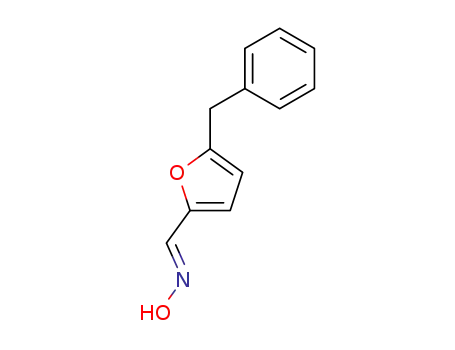 Molecular Structure of 30950-40-4 ((E)-1-(5-benzylfuran-2-yl)-N-hydroxymethanimine)