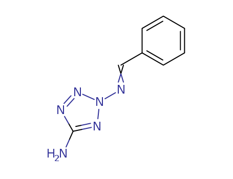 2H-Tetrazole-2,5-diamine,N2-(phenylmethylene)-