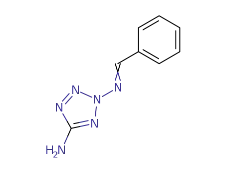 Molecular Structure of 23579-65-9 (N~2~-benzylidene-2H-tetrazole-2,5-diamine)