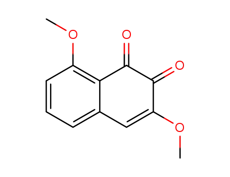 Molecular Structure of 30839-37-3 (3,8-Dimethoxy-1,2-naphthoquinone)