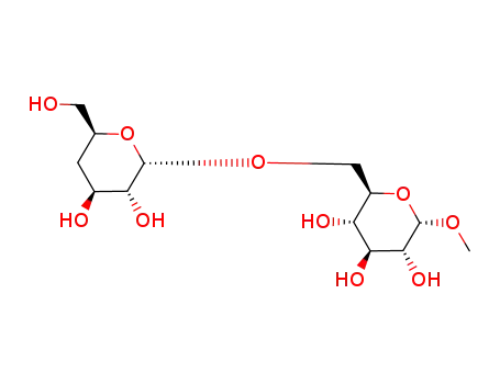 methyl 4-deoxy-α-D-xylo-hexopyranosyl-(1<*>6)-α-D-glucopyranoside
