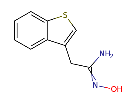 Benzo[b]thiophene-3-ethanimidamide,N-hydroxy-