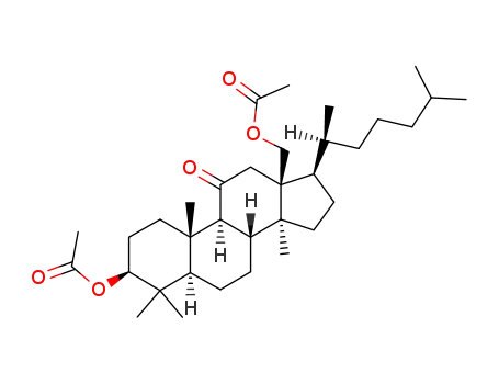 (20S)-3β,18-ジヒドロキシ-5α-ラノスタン-11-オンジアセタート