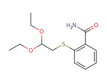 2-(2,2-Diethoxyethylthio)benzamid
