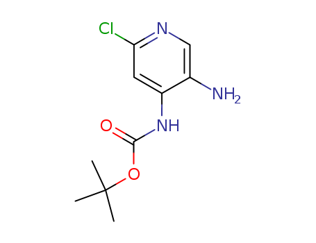 (5-Amino-2-chloro-pyridin-4-yl)-carbamic acid tert-butyl ester