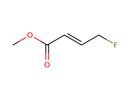 Molecular Structure of 2367-25-1 (4-Fluoro-2-butenoic acid methyl ester)