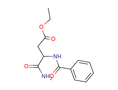 <i>N</i><sup>2</sup>-benzoyl-DL-isoasparagine ethyl ester