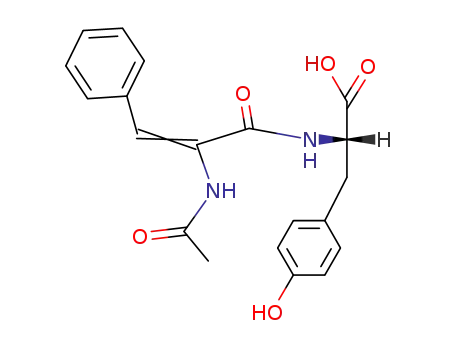 Molecular Structure of 68762-65-2 (N-Ac-Δ-Phe-Tyr)