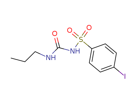 Benzenesulfonamide,4-iodo-N-[(propylamino)carbonyl]-