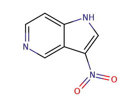 Molecular Structure of 23612-35-3 (3-NITRO-5-AZAINDOLE)